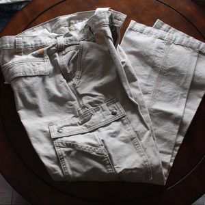 Men’s carhartt relaxed fit cargo pants size 34x30